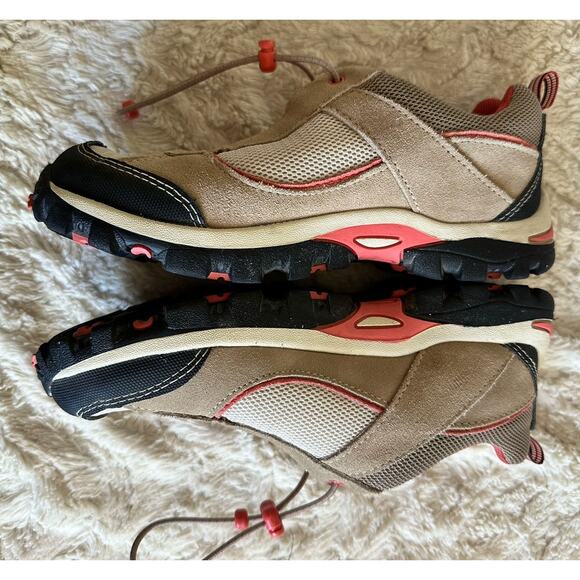 Timberland Girls‎ Sneakers Hiking Shoes Size 2.5 Beige Pink - Picture 7 of 8